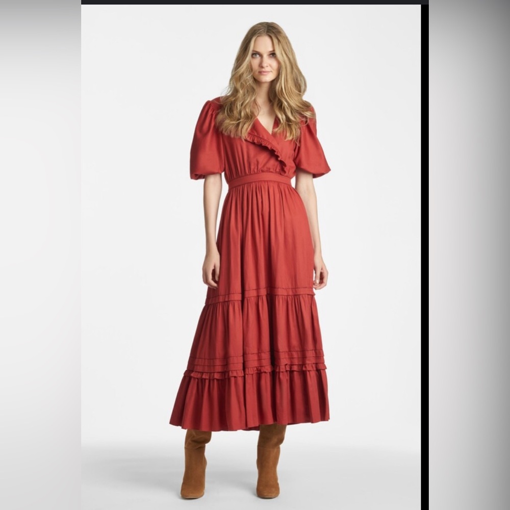 NWT Sachin & Babi red dress size 8